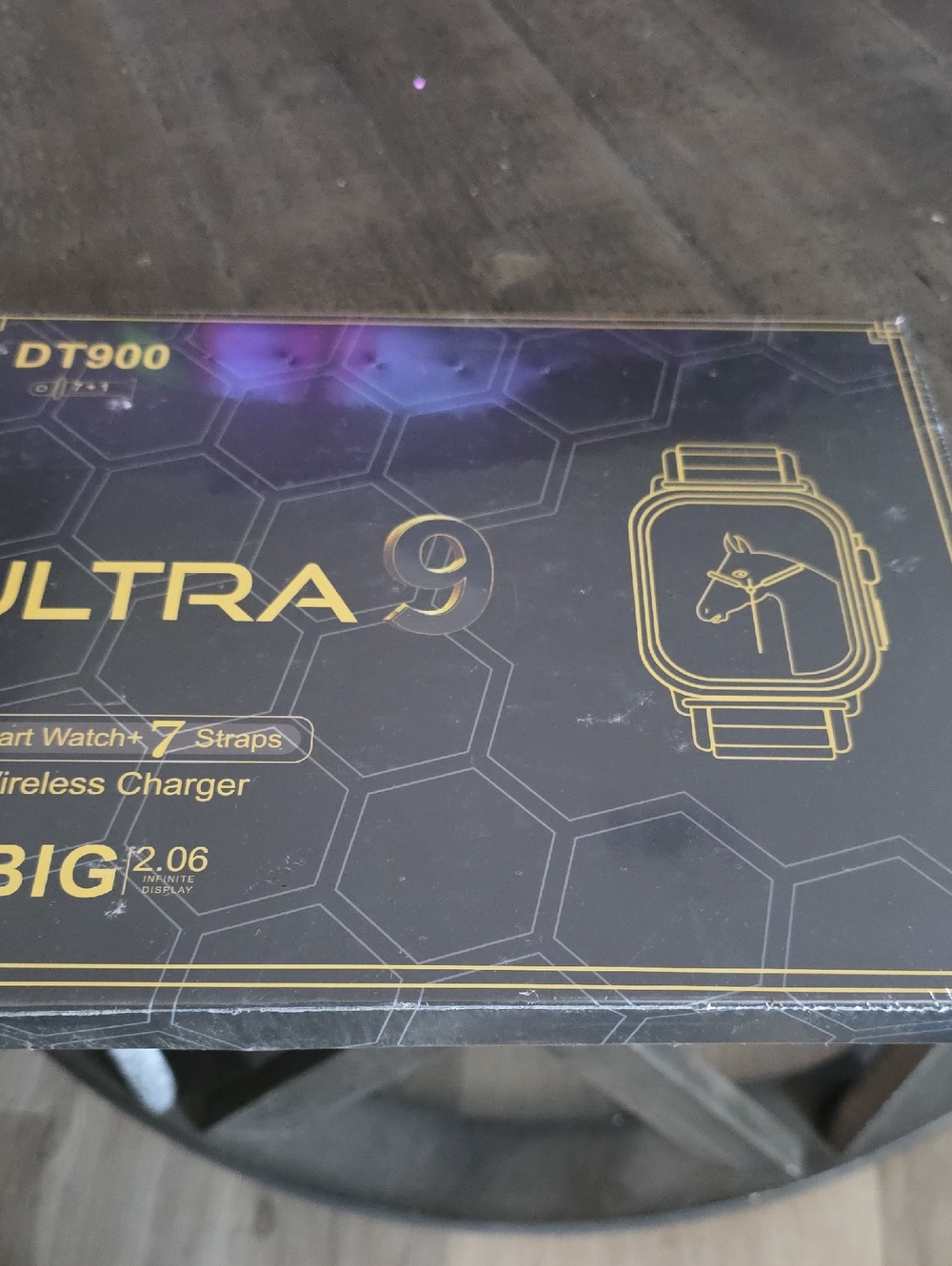 Ultra 9 DT900 Smart Watch - Black